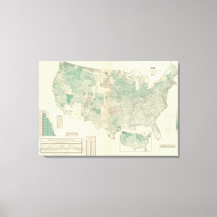 Hafer pro Morgen gesät Leinwanddruck