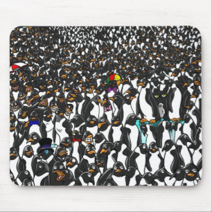 HAFER und die Pinguine 2 MAUSUNTERLAGE Mousepad