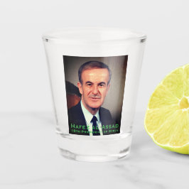 Hafez al-Assad, Präsident der Arabischen Republik Schnapsglas