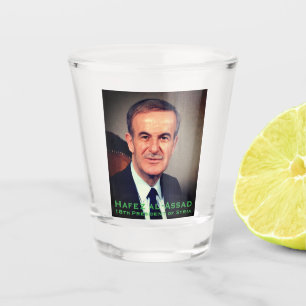 Hafez al-Assad, Präsident der Arabischen Republik Schnapsglas