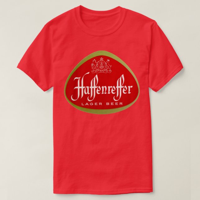 Haffenreffer Lager Beer T-Shirt (Design vorne)