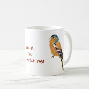 Haffinch Bird-Watting Funny Tasse