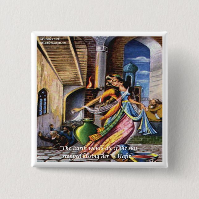 Hafiz-Liebe Button (Vorderseite)