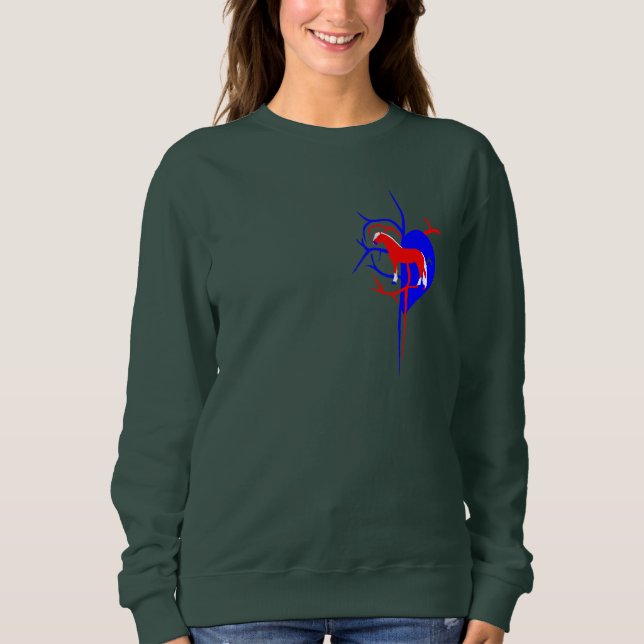 Haflinger Horse Lover T - Shirt (Vorderseite)
