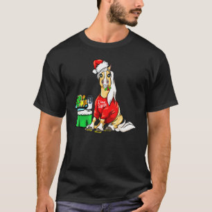 Haflinger Pferd Ich liebe Santa Weihnachten Pferde T-Shirt