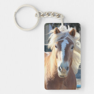 Haflinger Pferd Schlüsselanhänger