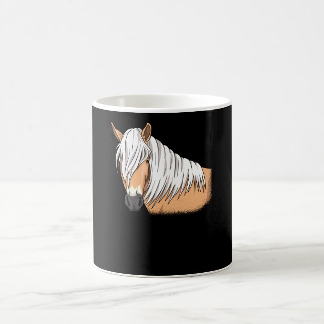 Haflinger Pferdegeschenk Kaffeetasse (Mittel)