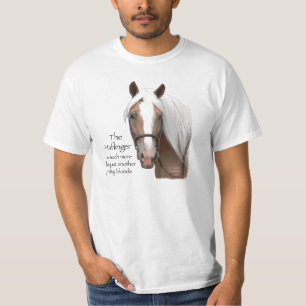 Haflinger stellen gegenüber T-Shirt