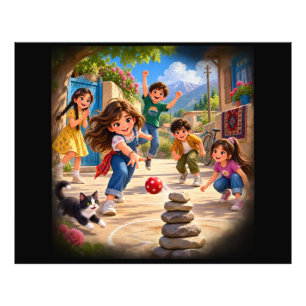 Haft Sang – Sieben Steine Fotodruck