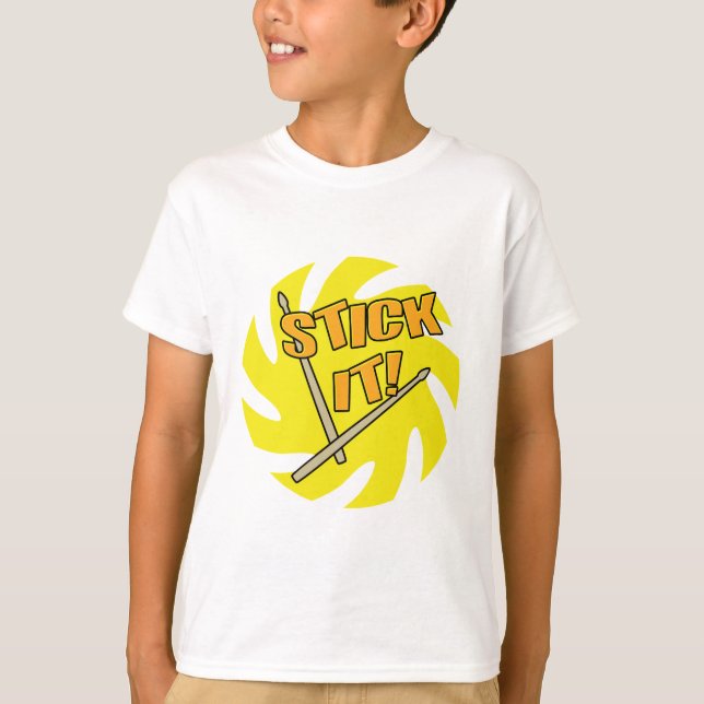 Haften Sie es der T - Shirt des Kindes (Vorderseite)