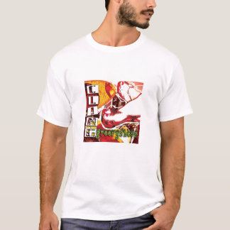 HAFTET Weiß das T-Shirt Groovyshoes Männer an