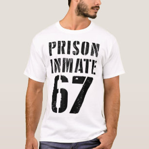 Häftling 67 Halloween-Meme-Kostüm Gefängnis Häftli T-Shirt