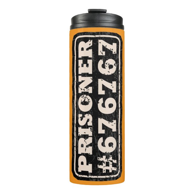 Häftling 67 Meme Thermosbecher (Vorderseite)