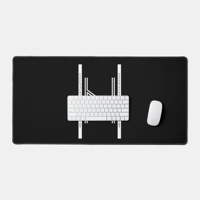 Hagalaz BW Schreibtischunterlage (Tastatur & Maus)
