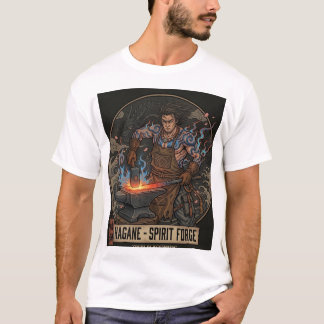 Hagane the Spirit Forge Blacksmith - Neo-Tradition T-Shirt