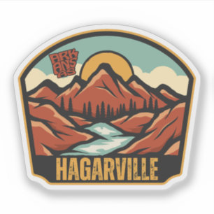 Hagarville, Arkansas Aufkleber