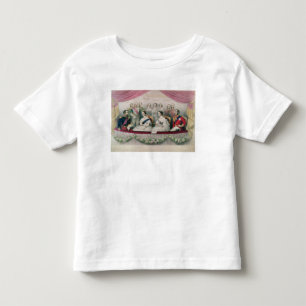 Hagel-glückliche Gewerkschaft Kleinkind T-shirt
