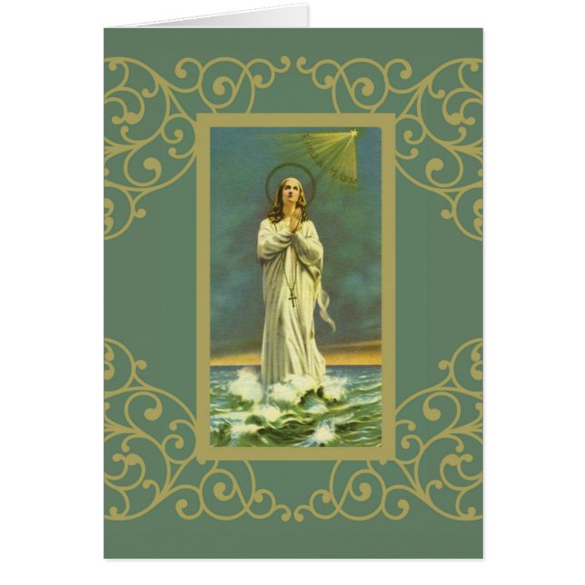 Hagel-Mary-Stern des Rosenbeetes Seeallee Maris (Vorne)