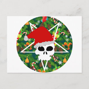 Hagel Sankt Feiertagspostkarte