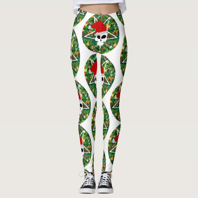 Hagel Santa Leggings (Vorderseite)