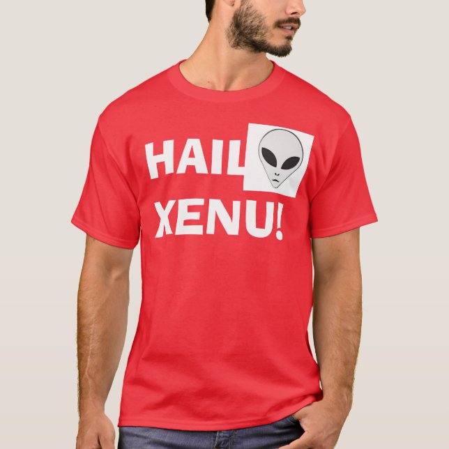 Hagel Xenu! T-Shirt (Vorderseite)