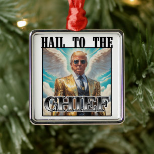 Hagel zum Chef - Trump 2024 Ornament Aus Metall