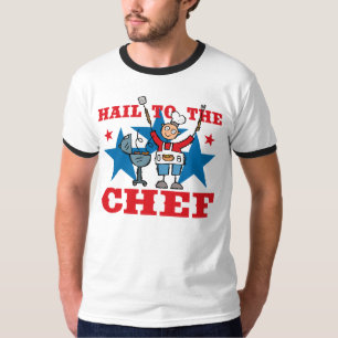 Hagel zum GRILLEN Koch T-Shirt