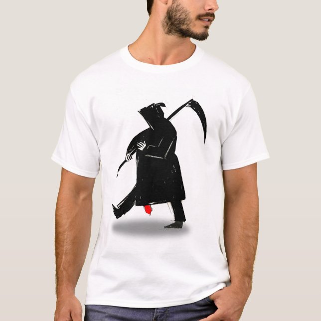 Hagel zum Sensenmann T - Shirt (Vorderseite)