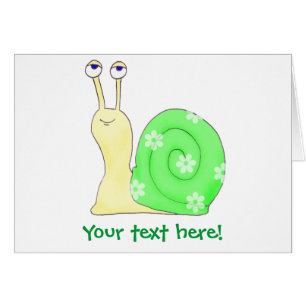 Hageln Sie die Schnecke