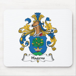Hagens Familienwappen Mousepad