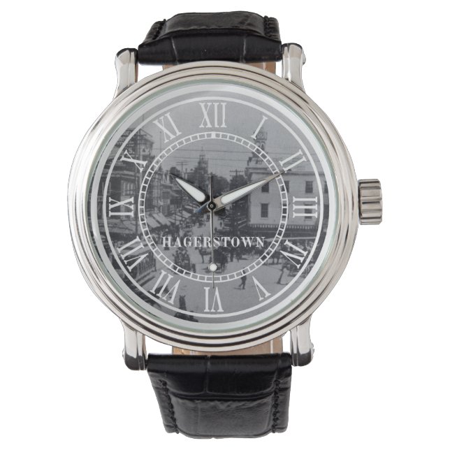 Hagerstown 1900 armbanduhr (Vorderseite)