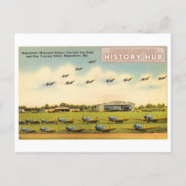 Hagerstown Airport Historic Reprint Postcard Postkarte