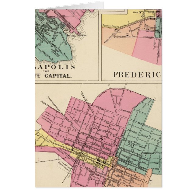 Hagerstown, Annapolis, Frederick (Vorne)