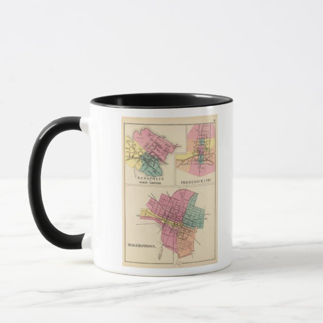 Hagerstown, Annapolis, Frederick City Tasse (Links)