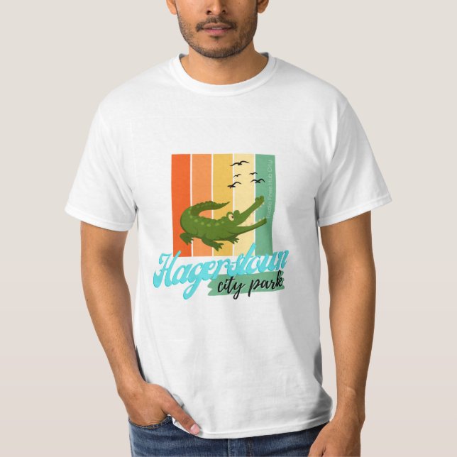 Hagerstown City Park Alligator T - Shirt (Vorderseite)