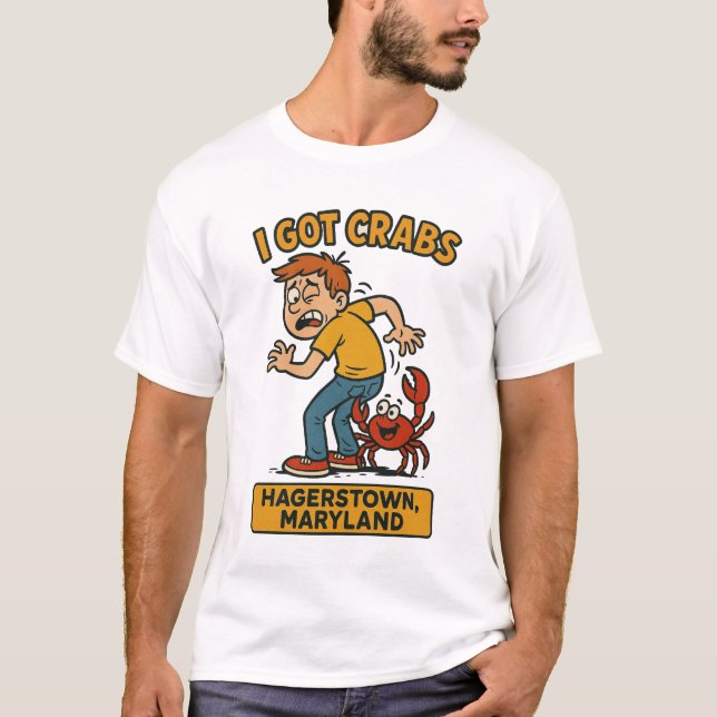Hagerstown Crabs T-Shirt (Vorderseite)