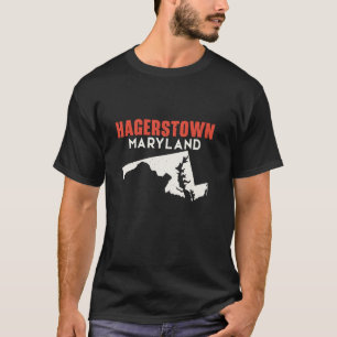 Hagerstown Maryland USA Staat America Travel Maryl T-Shirt