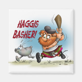 Haggis Basher Magnet
