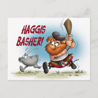 Haggis Basher Postkarte