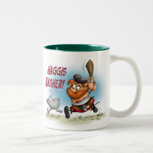 Haggis Basher Zweifarbige Tasse