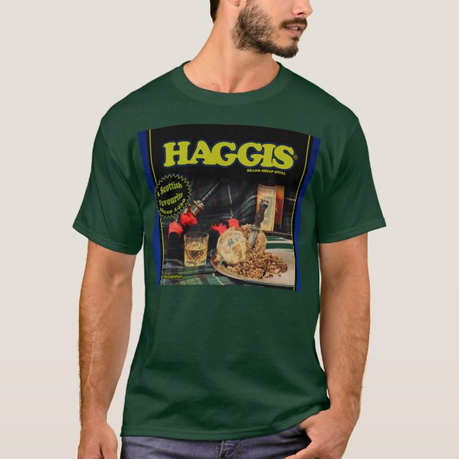 Haggis Marken-Schaf-Innereien T-Shirt (Vorderseite)