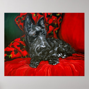 Haggis schottische Terrier Poster