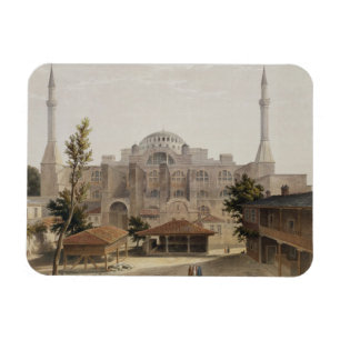 Haghia Sophia, Konstantinopel, Pub. 1852 (Farbe Magnet