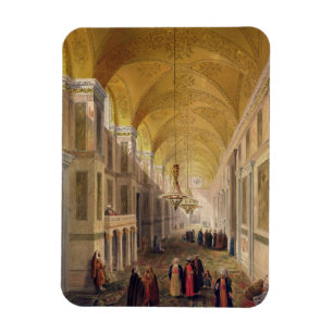 Haghia Sophia, Platte 2: das narthex, graviert Magnet
