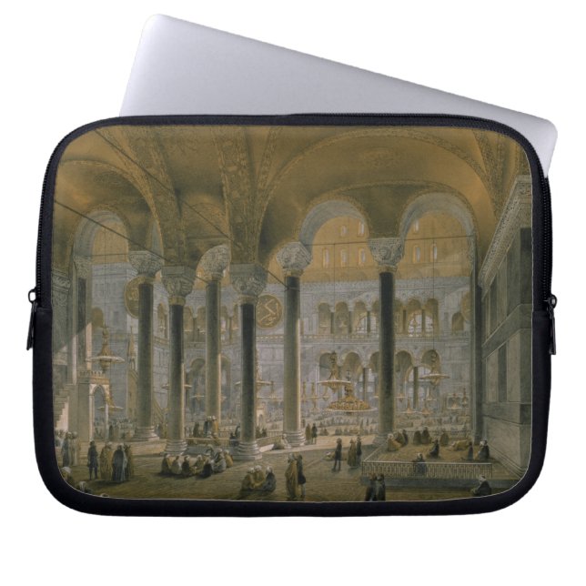 Haghia Sophia, Platte 6: der Nordnave, graviertes Laptopschutzhülle (Vorderseite)