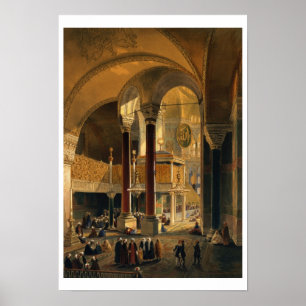 Haghia Sophia, Platte 8: die Kaisergalerie und das Poster