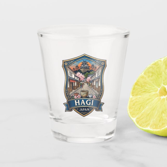 Hagi Japan Schnapsglas (Vorderseite)