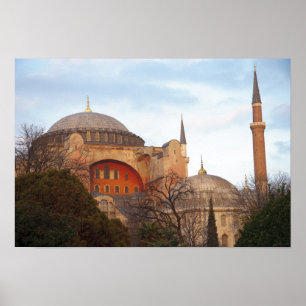 Hagia Sophia eröffnet durch den byzantinischen Poster