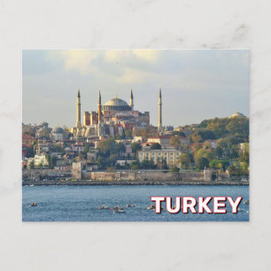 Hagia Sophia Grand Mosque Istanbul, Türkei Postkarte