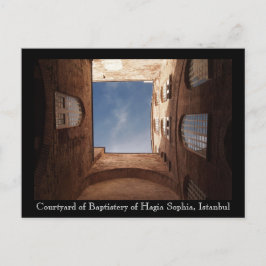 Hagia Sophia Hof-Postkarte Postkarte